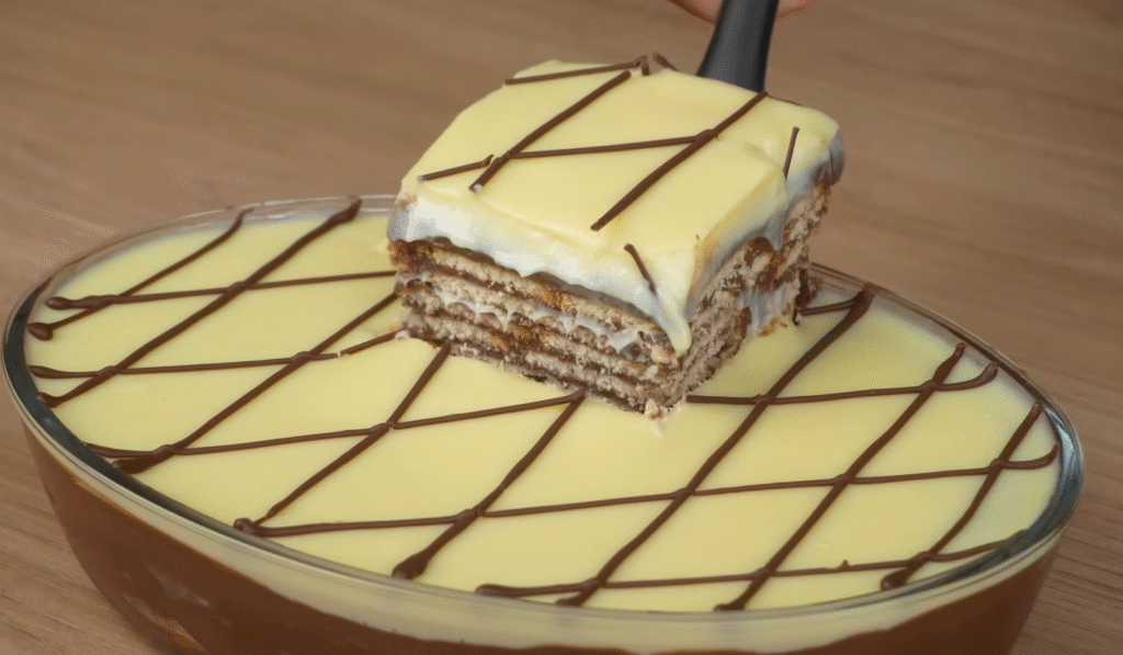 pavê de chocolate